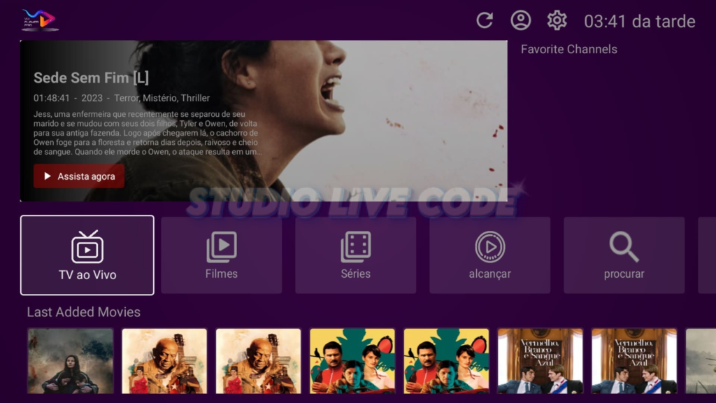 teste IPTV via Email